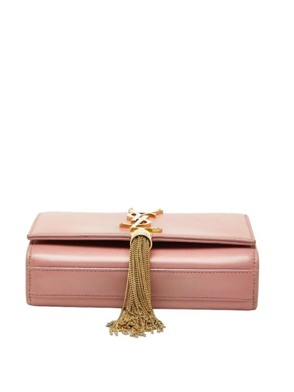 Saint Laurent YSL Monogram Classic Kate Small Mini Chain Shoulder Bag Pink